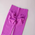 Seamless Sport Yoga High Waist Pants Leggings Sport See Through Yoga Gym Running Quick Dry Pants Scrunch Butt Pants - OneLoveCanada