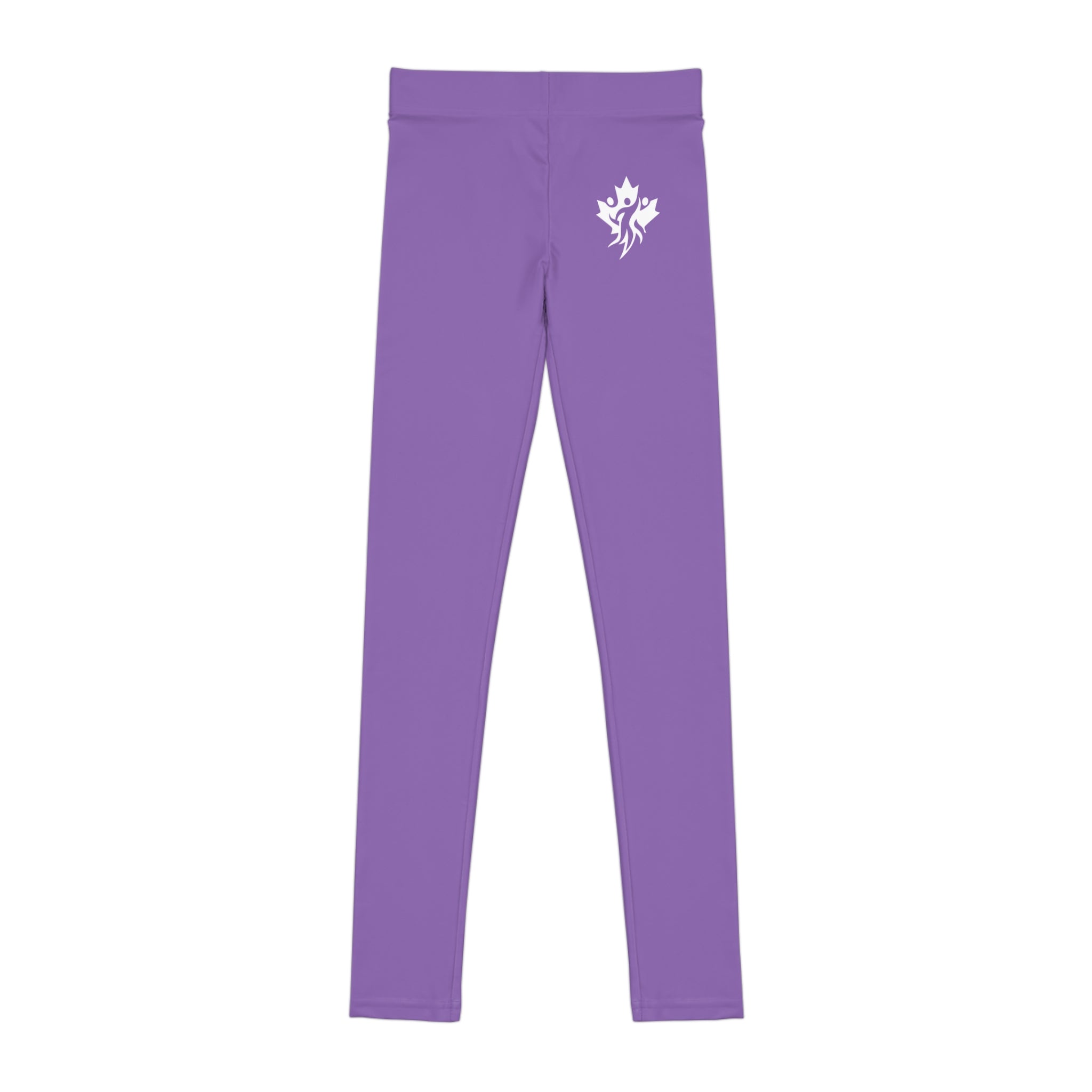 Youth Leggings with Floral Design | Dance, Play - OneLoveCanada