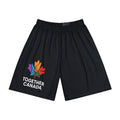Men's Sports Shorts with Canada Design, Casual Athletic Wear - OneLoveCanada