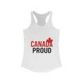 Canada Proud Women's Racerback Tank - Comfortable Summer Apparel - OneLoveCanada