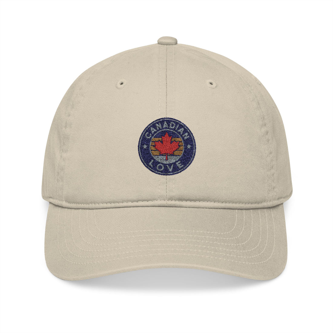 Organic Embroidered Baseball Cap, Eco-Friendly Hats - OneLoveCanada
