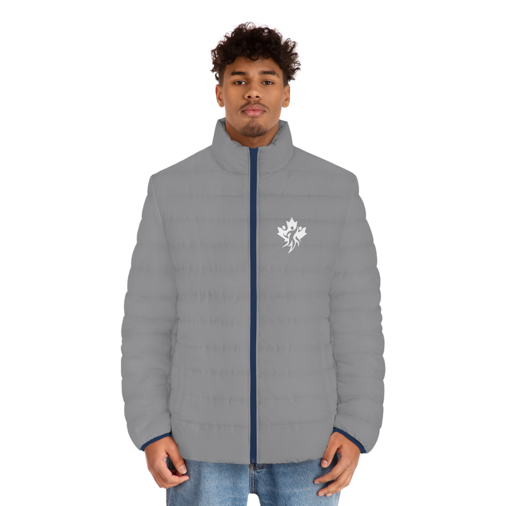 Stylish Men's Puffer Jacket - Customizable Outerwear for Cold Weather Adventures - OneLoveCanada