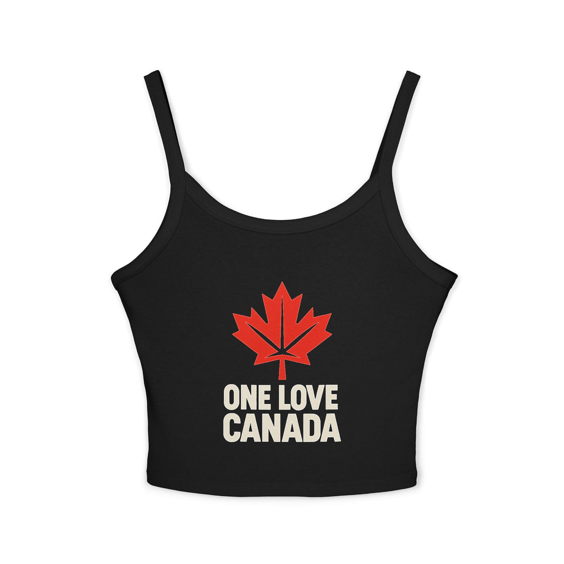 One Love Canada Tank Top | Women's Spaghetti Strap Tee - OneLoveCanada