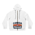 Canada Proud Full-Zip Hoodie, Canadian Pride Sweater - OneLoveCanada