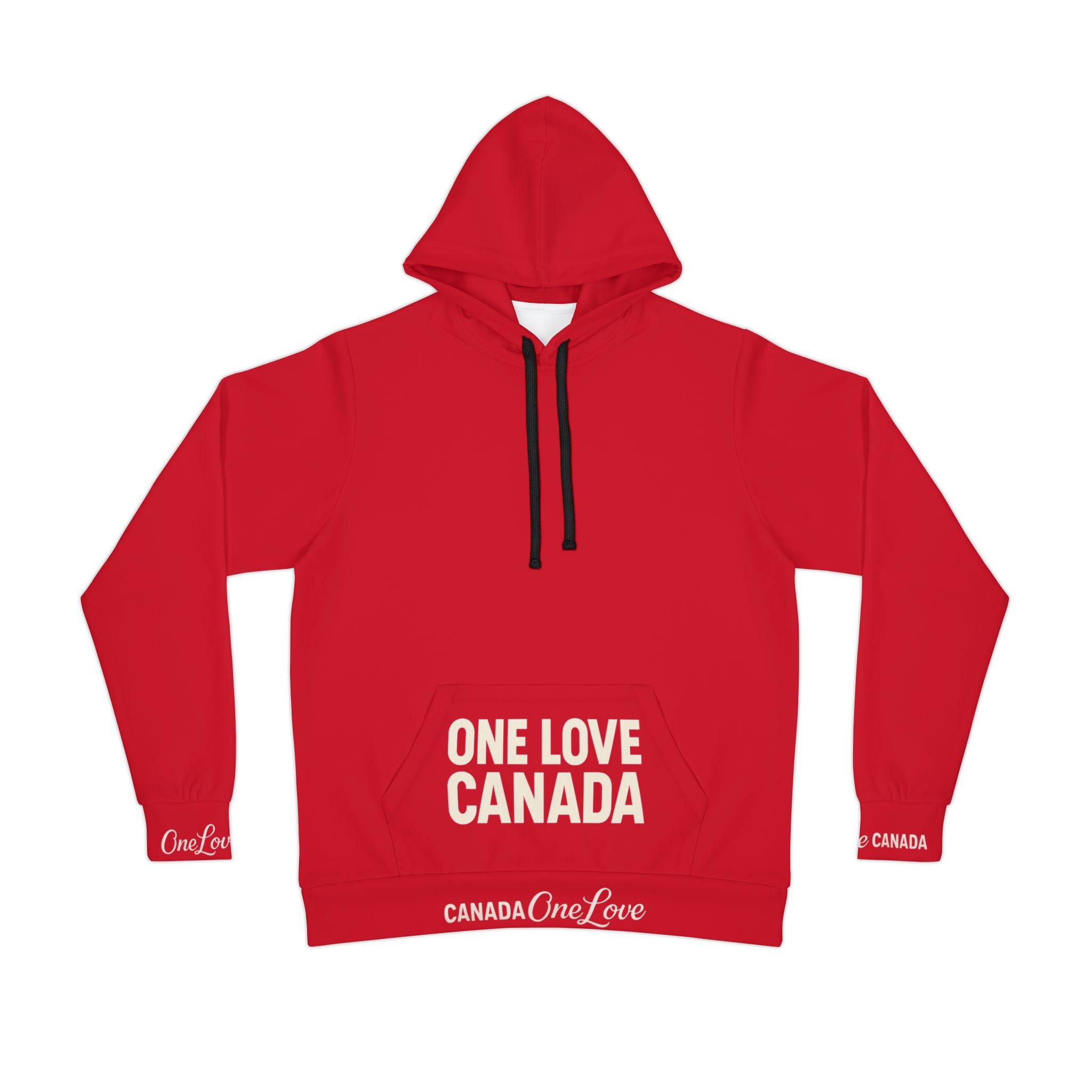 Canada Proud Athletic Hoodie - One Love Canada - OneLoveCanada