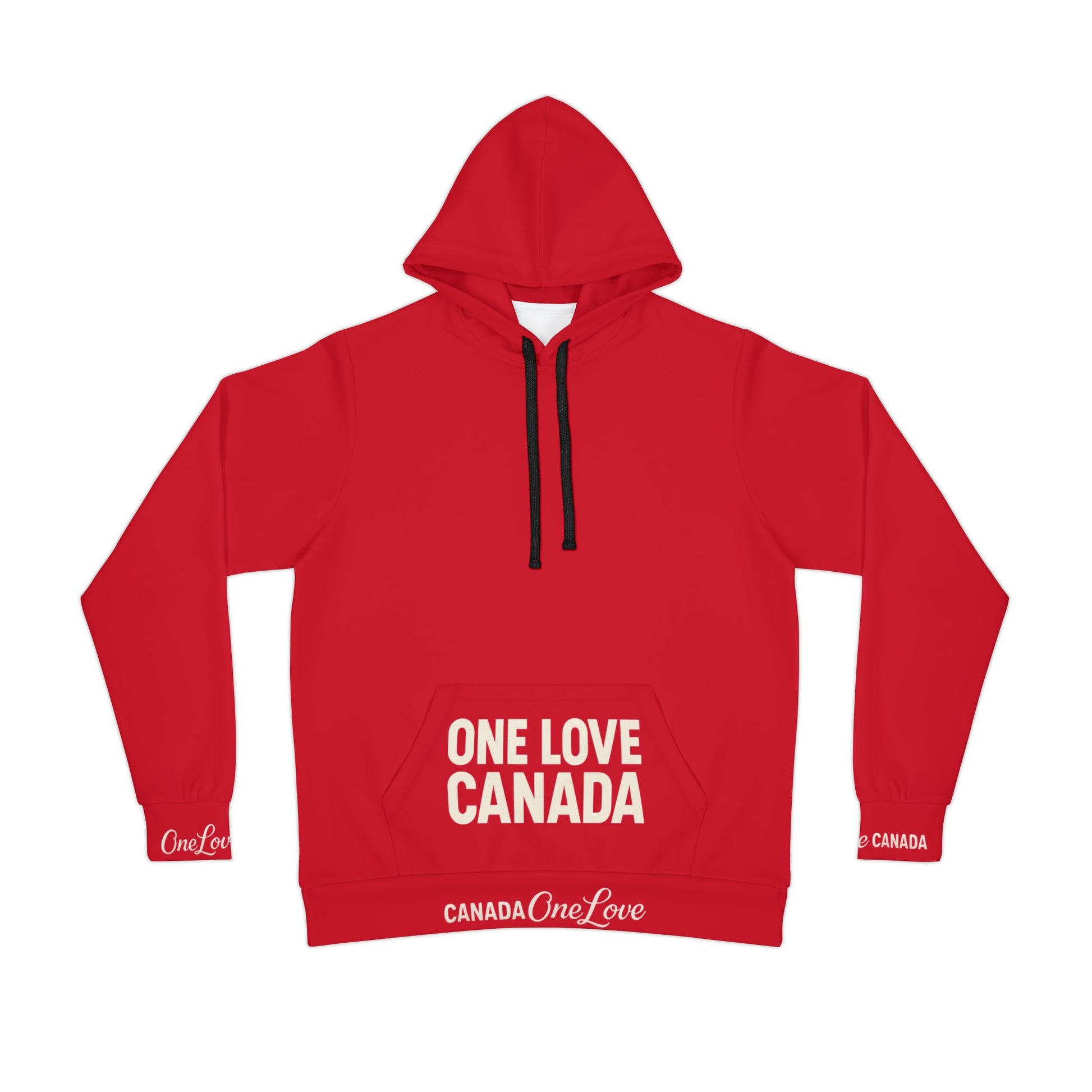 Canada Proud Athletic Hoodie - One Love Canada - OneLoveCanada