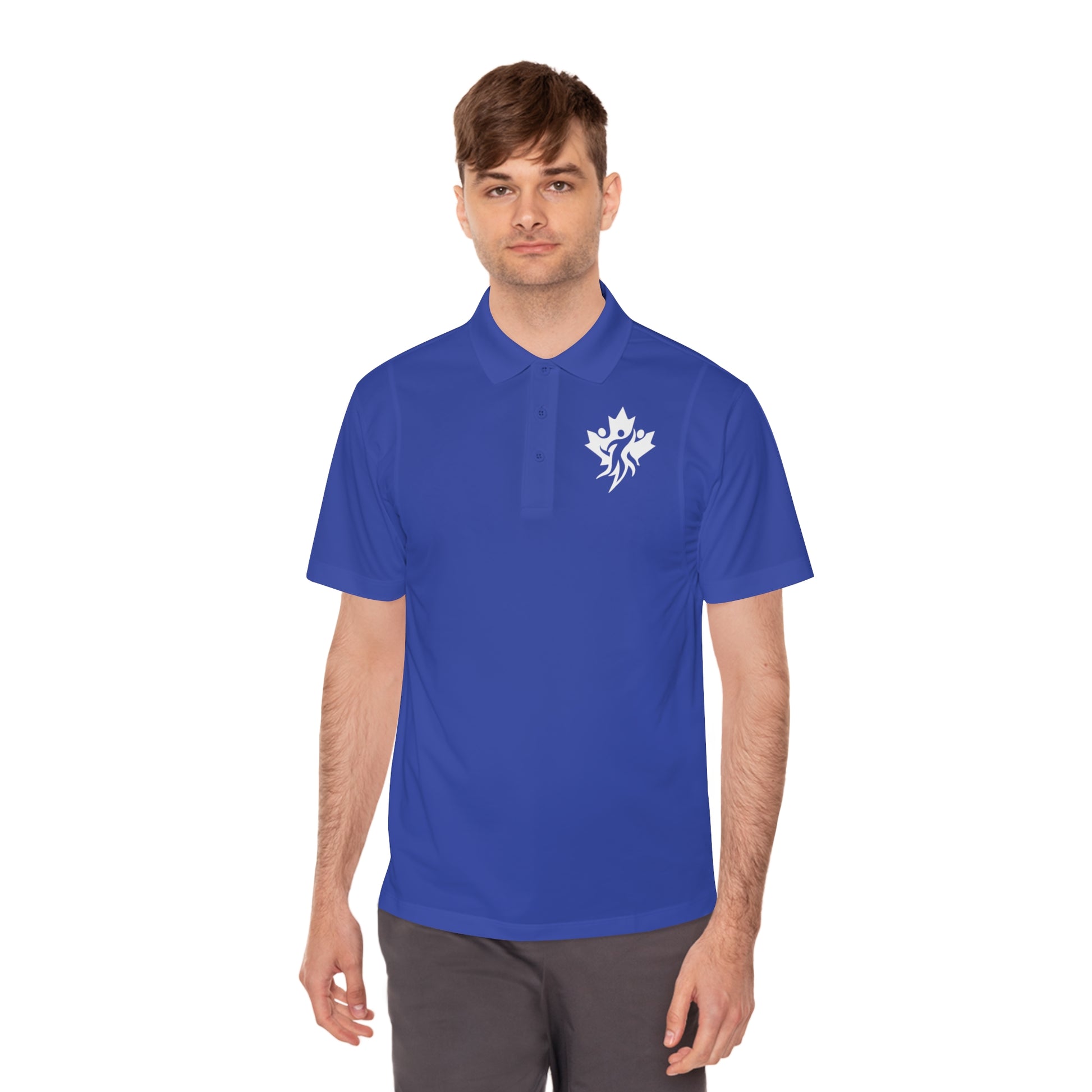 Men's Sport Polo Shirt, Activewear, Casual Outfit - OneLoveCanada