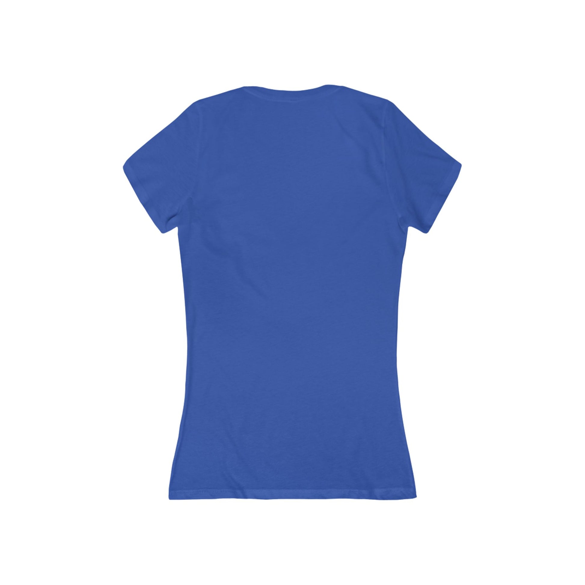 Women's Deep V-Neck Tee with Maple Leaf Design - Perfect for Canada Day - OneLoveCanada