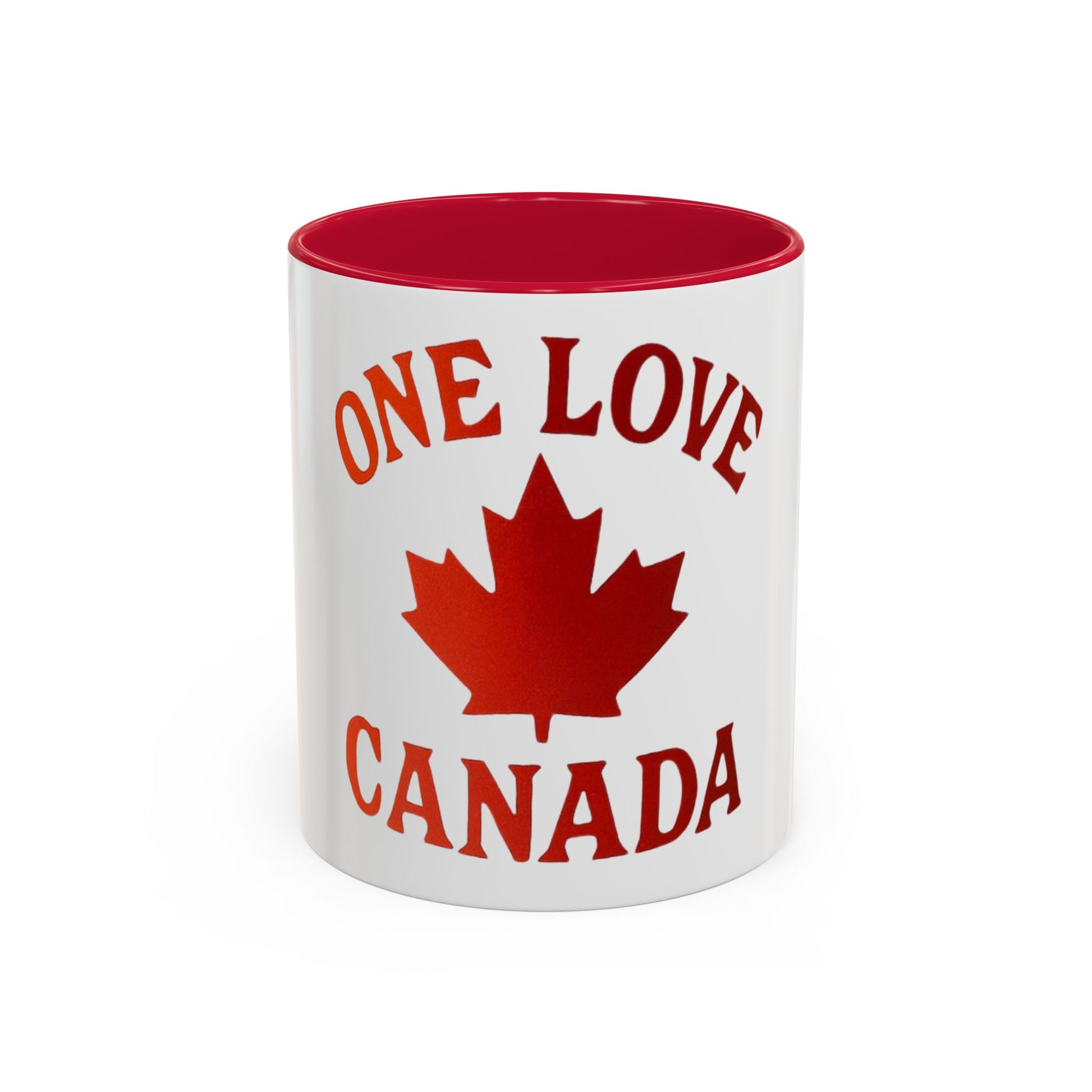 Colorful Canada Love Mug - Perfect Gift for Holidays - OneLoveCanada