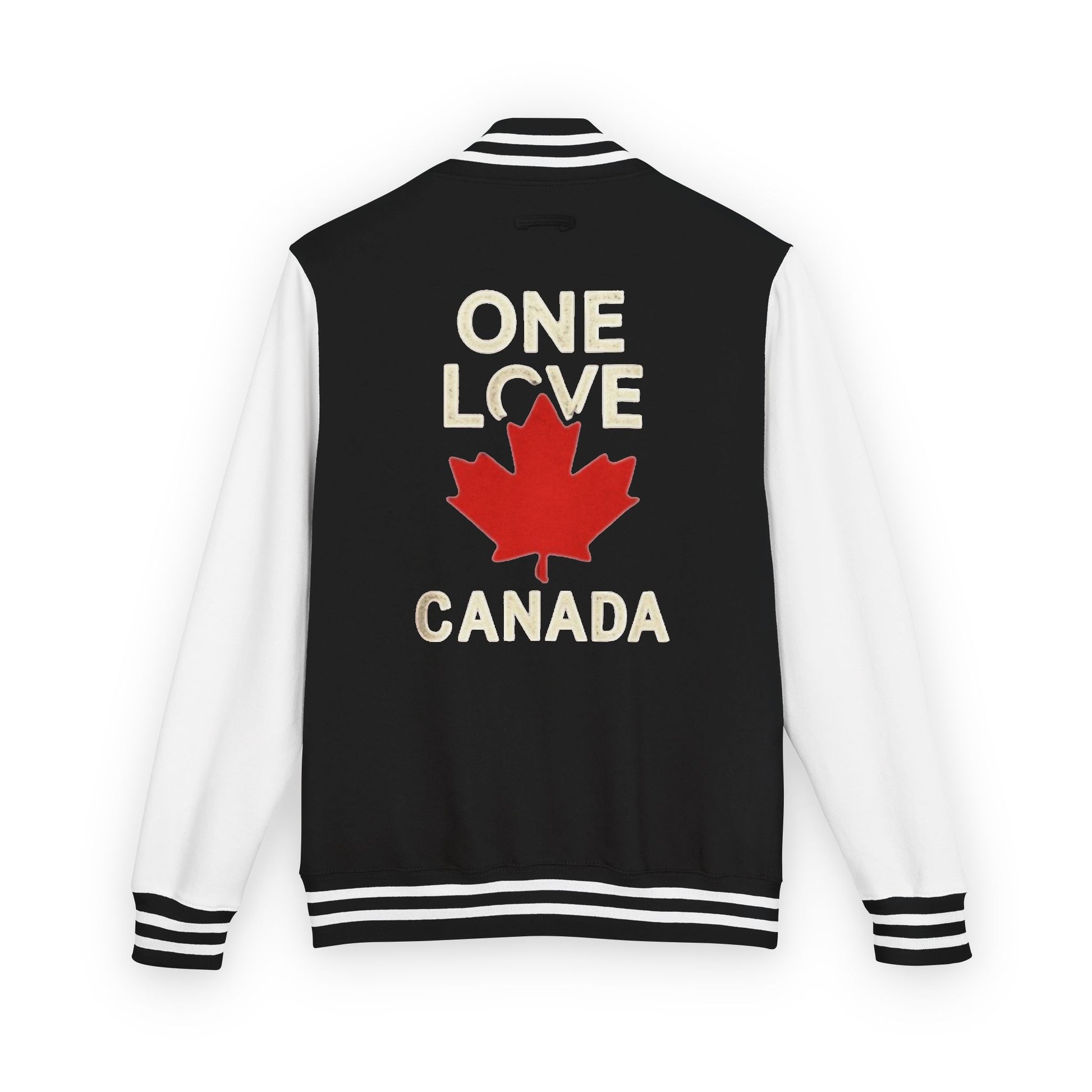 Unisex Heavyweight Letterman Jacket - One Love Canada, Casual Sportswear - OneLoveCanada
