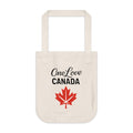 Organic Canvas Tote Bag - One Love Canada - OneLoveCanada