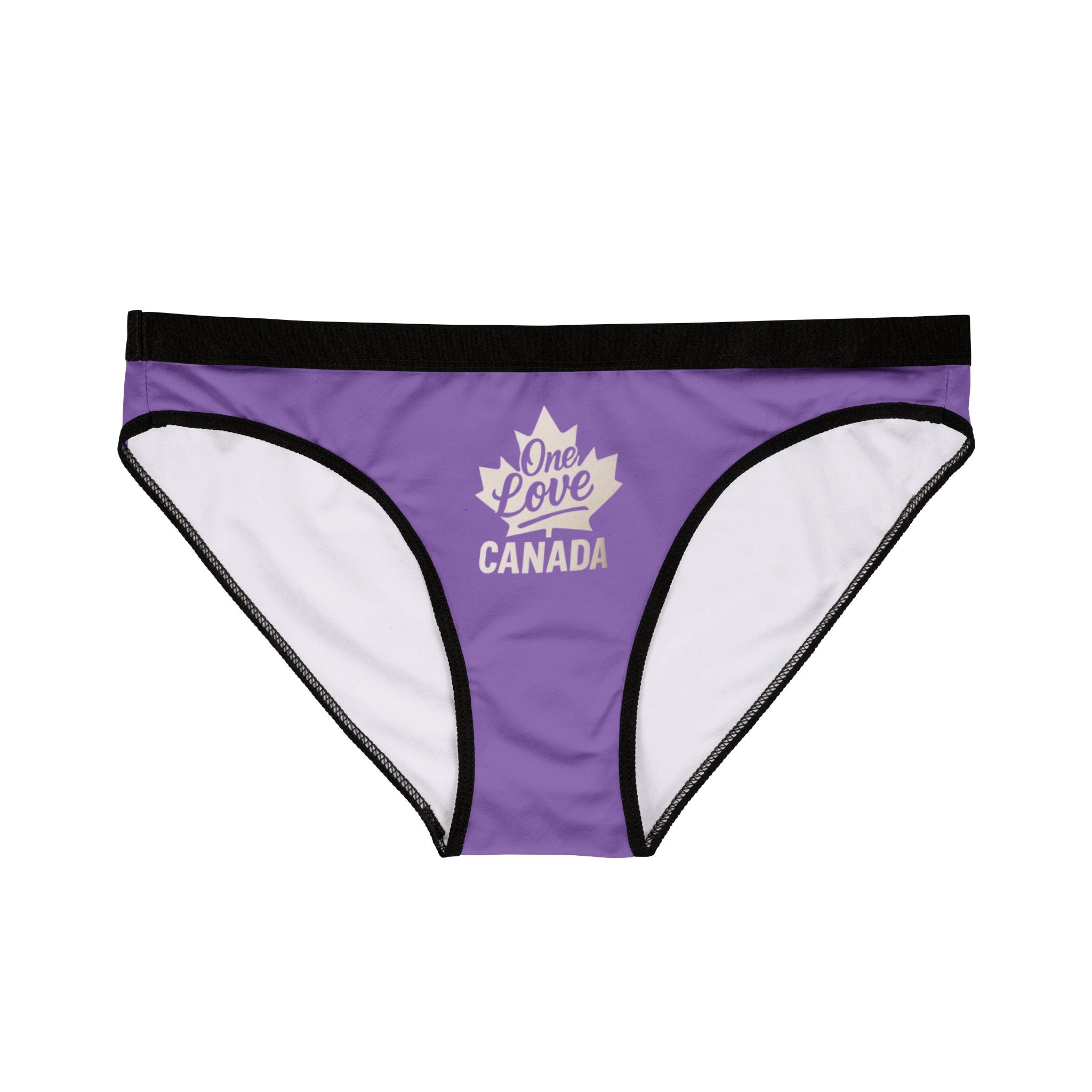 Colorful Women's Underwear, AOP Bikini Briefs - OneLoveCanada