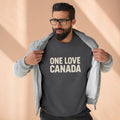 Unisex Crewneck Sweatshirt - One Love Canada, Cozy Canadian Apparel - OneLoveCanada