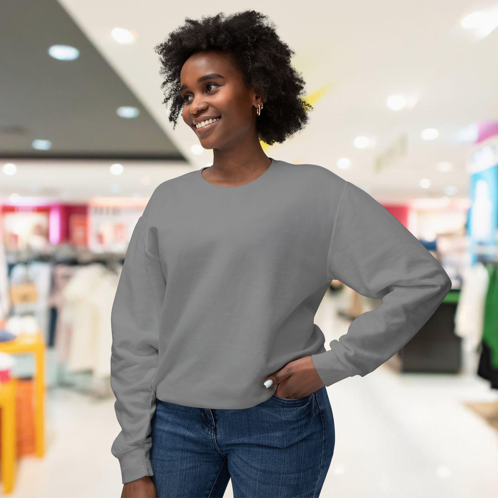 One Love Canada Unisex Lightweight Crewneck Sweatshirt - OneLoveCanada
