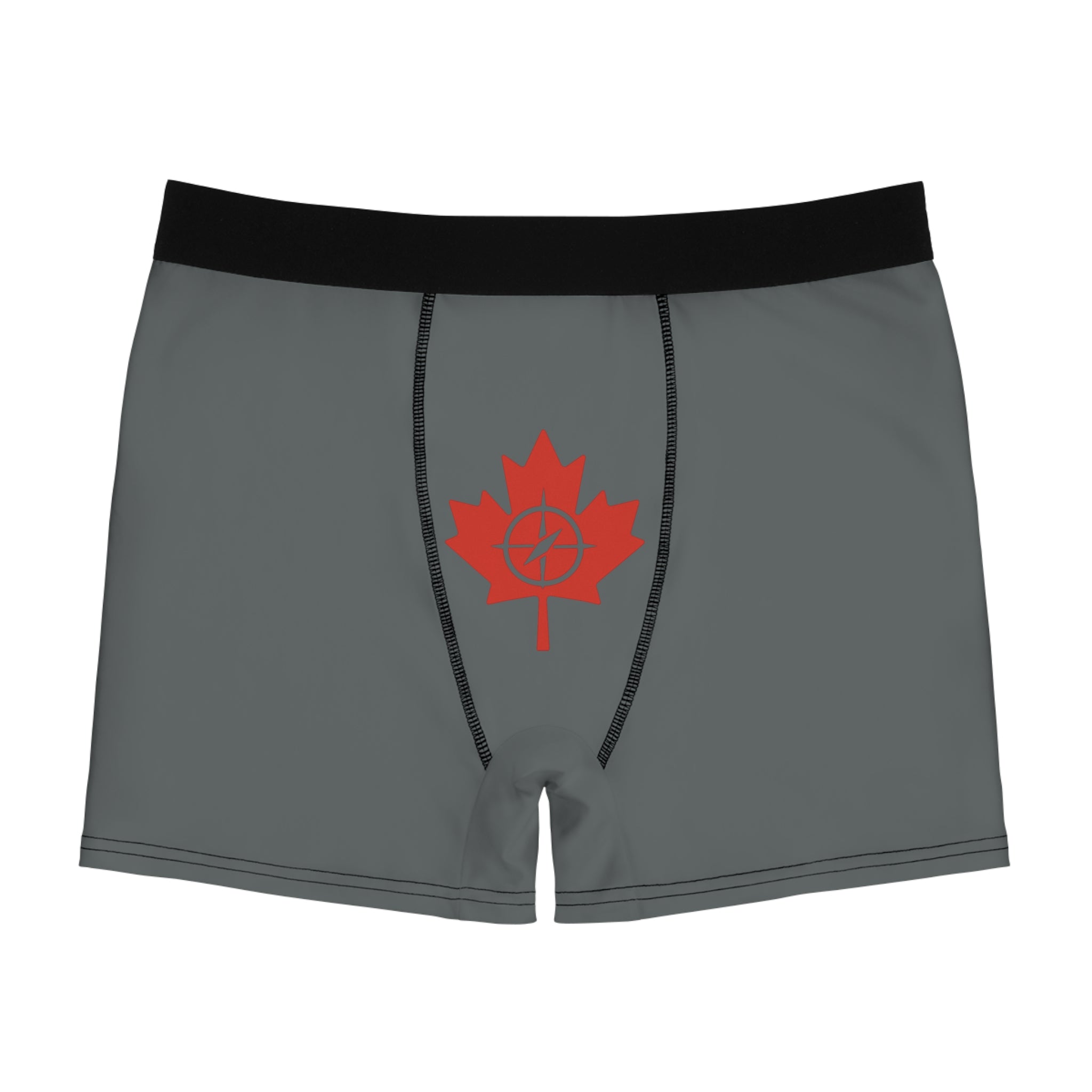 Canadian Maple Leaf Men's Boxer Briefs, Comfortable Underwear - OneLoveCanada