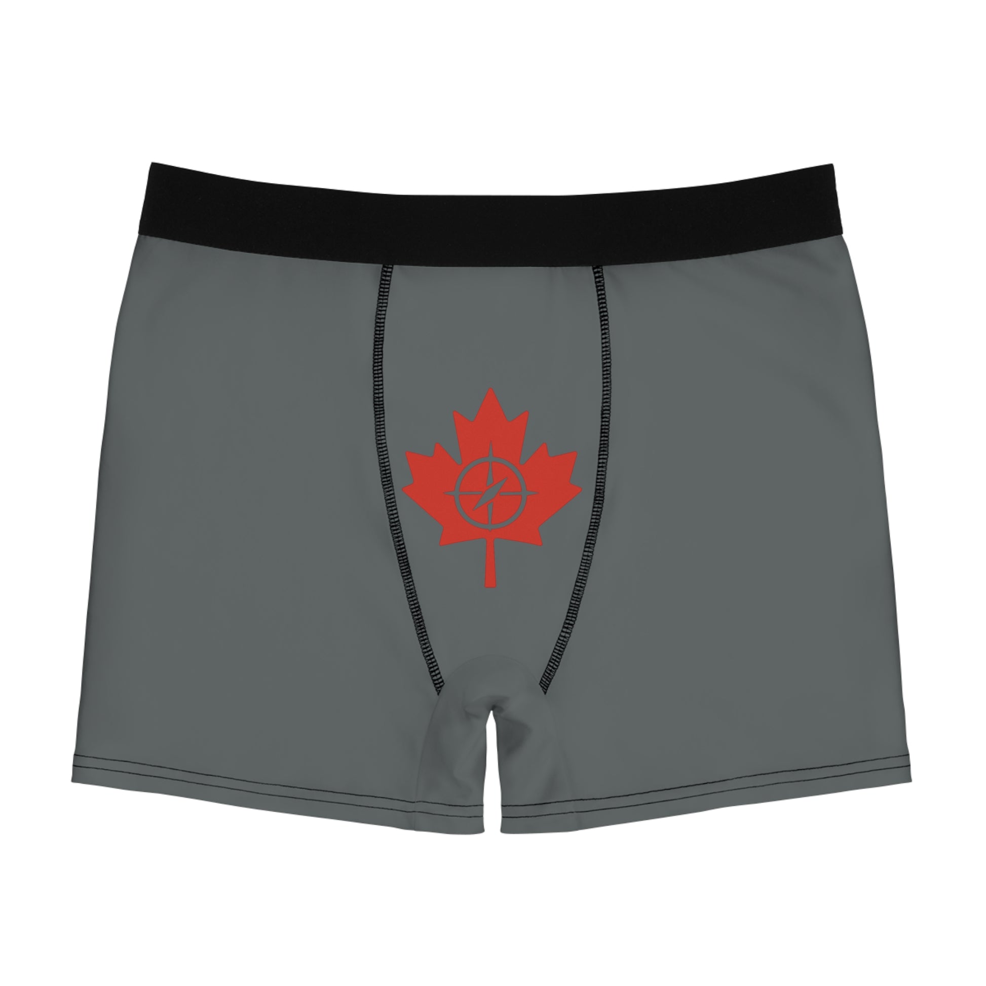 Canadian Maple Leaf Men's Boxer Briefs, Comfortable Underwear - OneLoveCanada