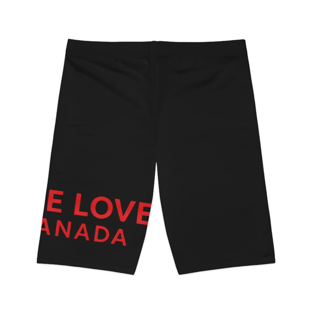 Women's Bike Shorts with Love for Canada | Cycling Bottoms - OneLoveCanada