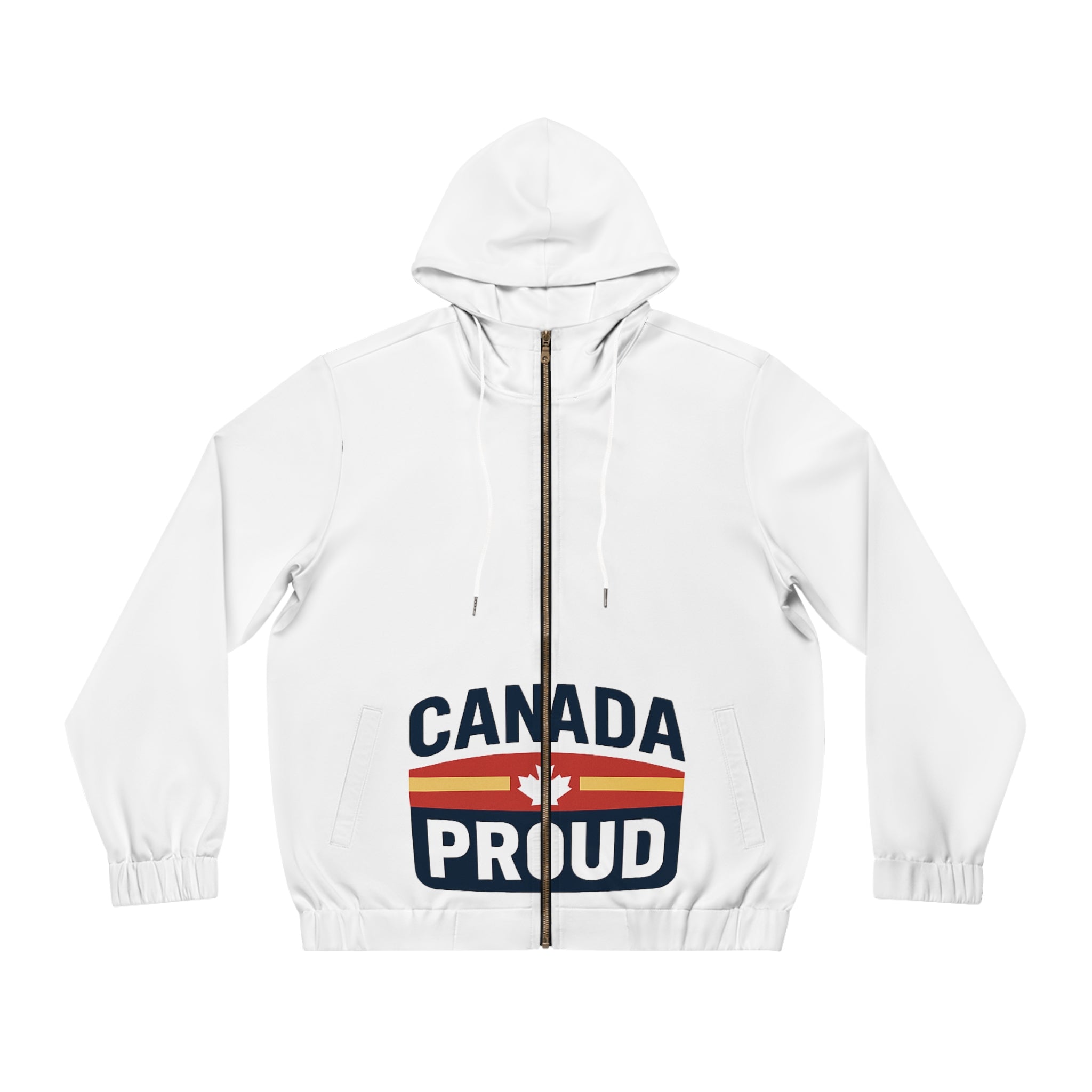 Canada Proud Full-Zip Hoodie, Canadian Pride Sweater - OneLoveCanada