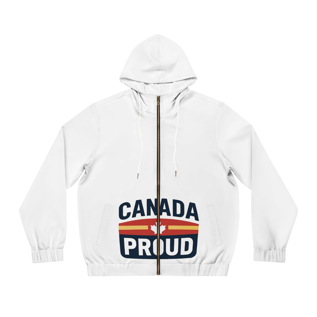 Canada Proud Full-Zip Hoodie, Canadian Pride Sweater - OneLoveCanada