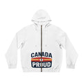 Canada Proud Full-Zip Hoodie, Canadian Pride Sweater - OneLoveCanada
