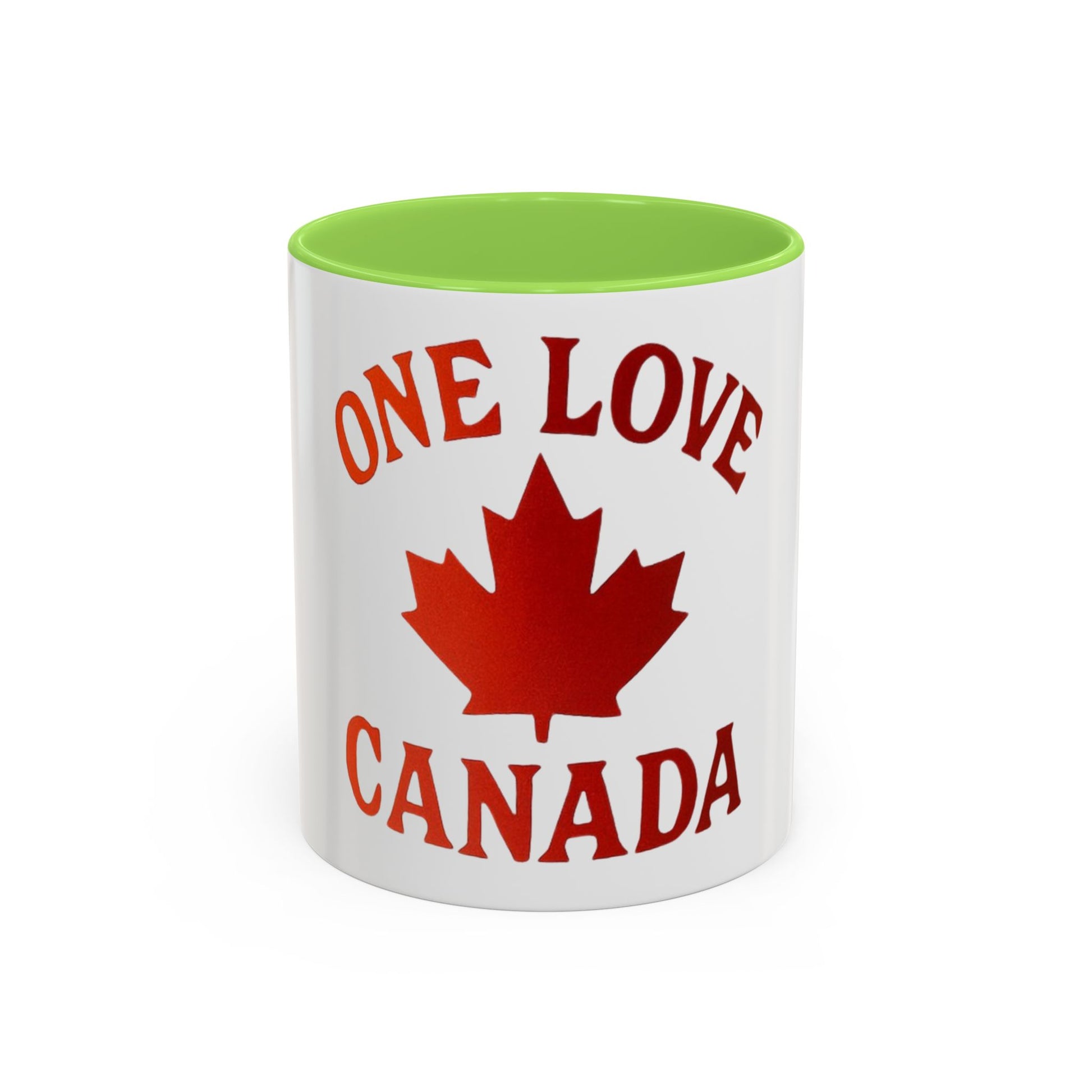 Colorful Canada Love Mug - Perfect Gift for Holidays - OneLoveCanada