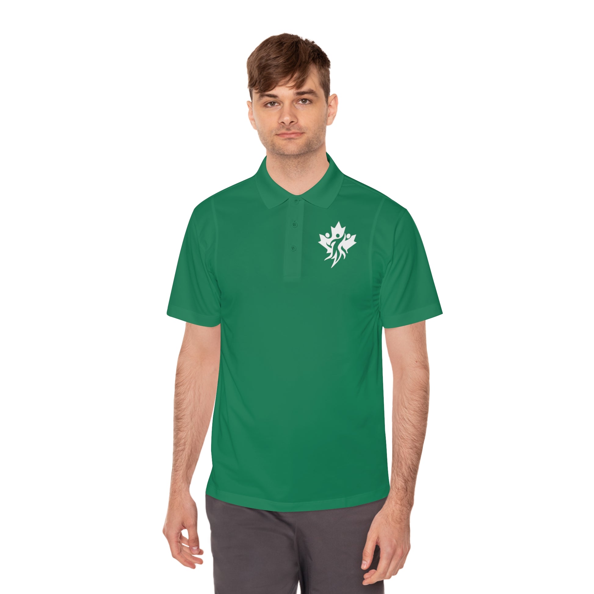 Men's Sport Polo Shirt, Activewear, Casual Outfit - OneLoveCanada