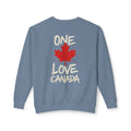 One Love Canada Unisex Lightweight Crewneck Sweatshirt - OneLoveCanada