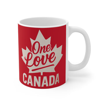Canada Pride Mug - Perfect for Coffee Lovers - OneLoveCanada