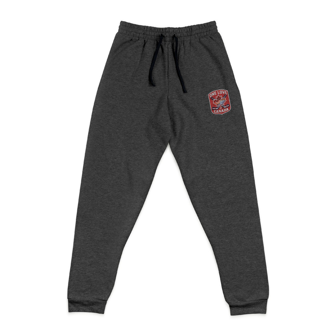Cozy Unisex Joggers with Embroidered Design - OneLoveCanada