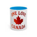 Colorful Canada Love Mug - Perfect Gift for Holidays - OneLoveCanada