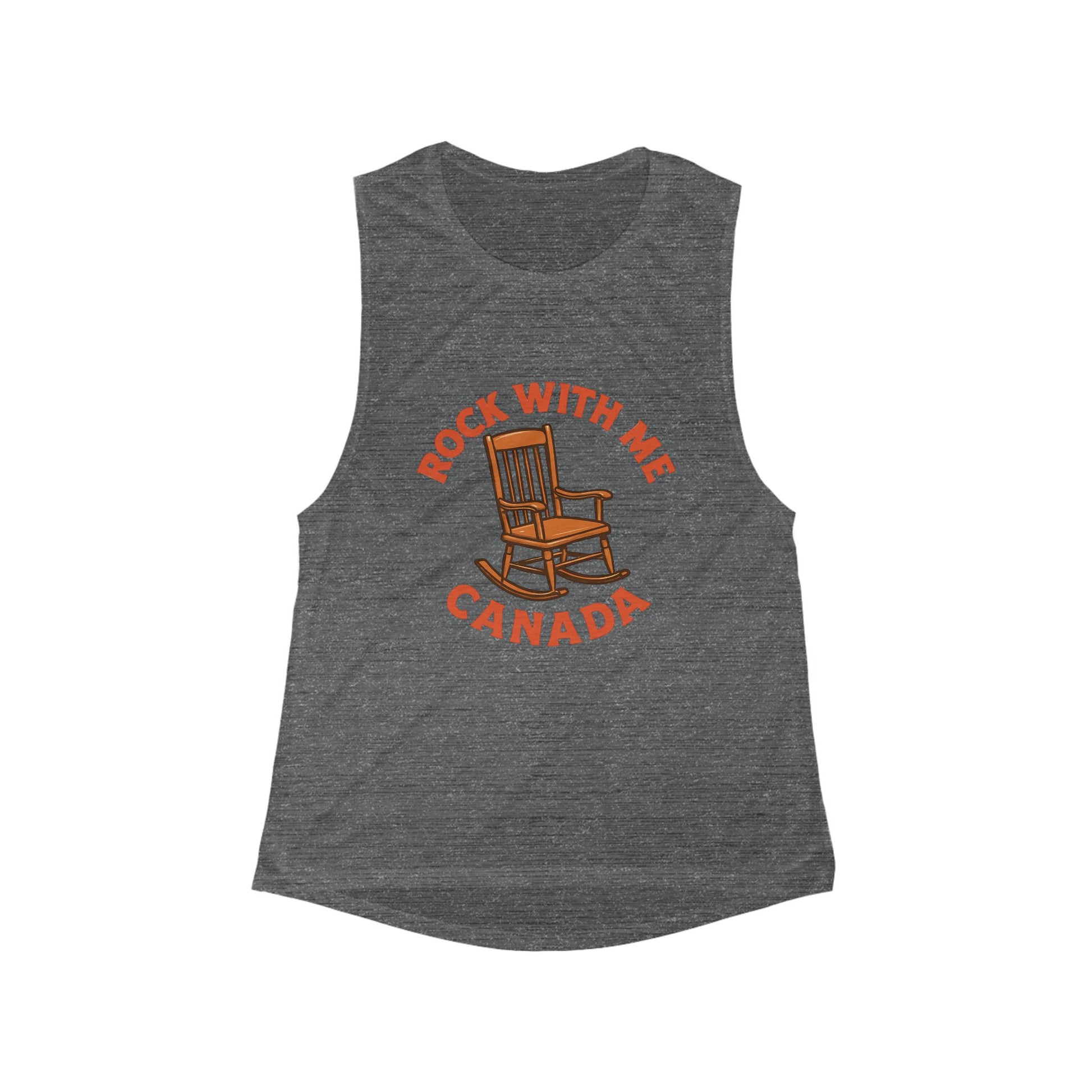Canada Love Flowy Tank, Women's Muscle Tank, Summer Top - OneLoveCanada