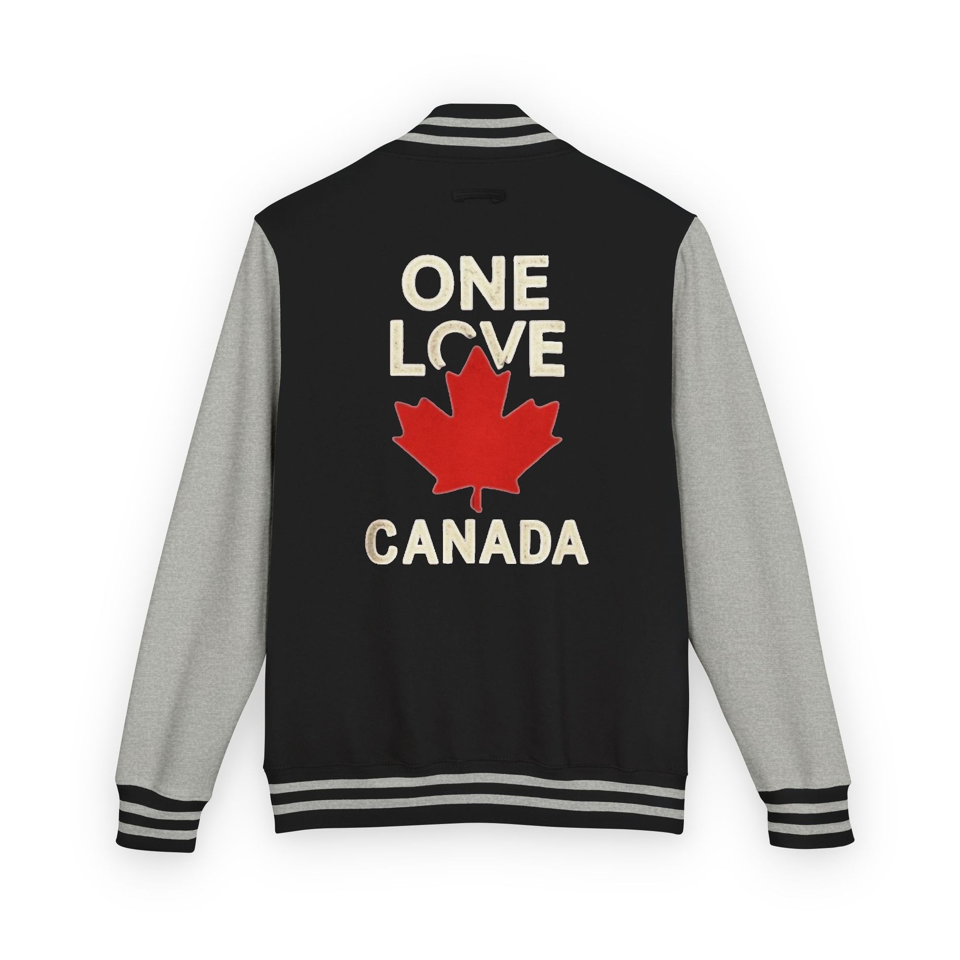 Unisex Heavyweight Letterman Jacket - One Love Canada, Casual Sportswear - OneLoveCanada