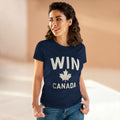 Women's Canada Pride Tee, Great for Summer Celebrations, Sports Events - OneLoveCanada