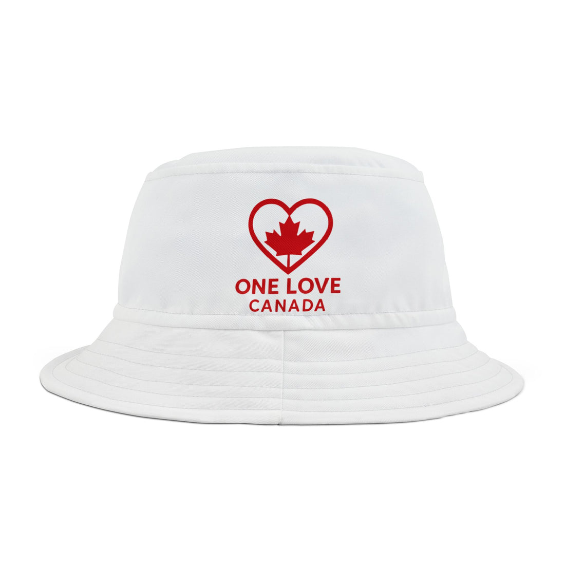 One Love Canada Bucket Hat, Summer Hat, Gift for Her - OneLoveCanada