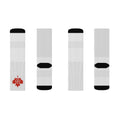 Maple Leaf Sublimation Socks, Canada Socks - OneLoveCanada
