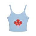 Canadian Leaf Women's Tank Top, Summer Shirt - OneLoveCanada