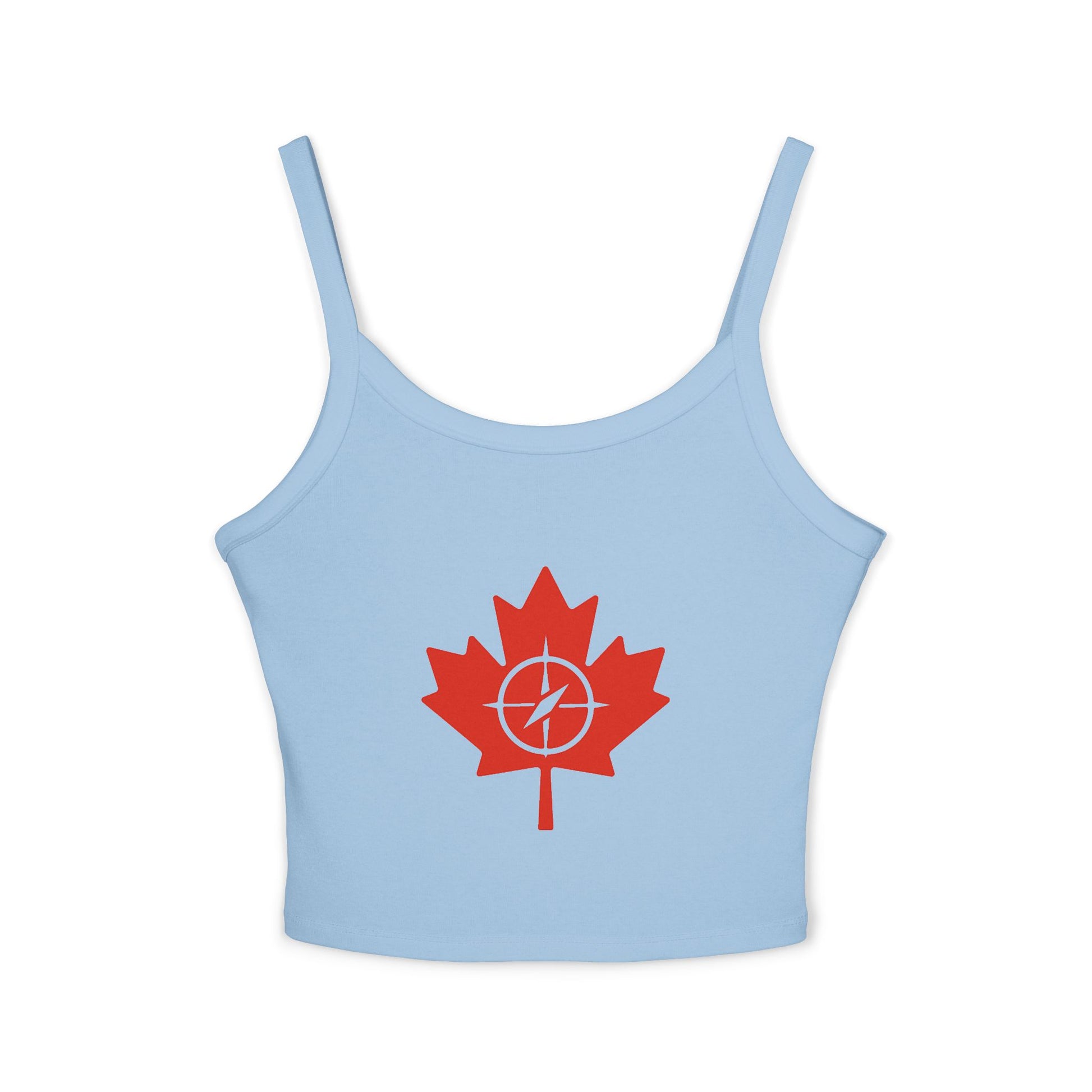Canadian Leaf Women's Tank Top, Summer Shirt - OneLoveCanada