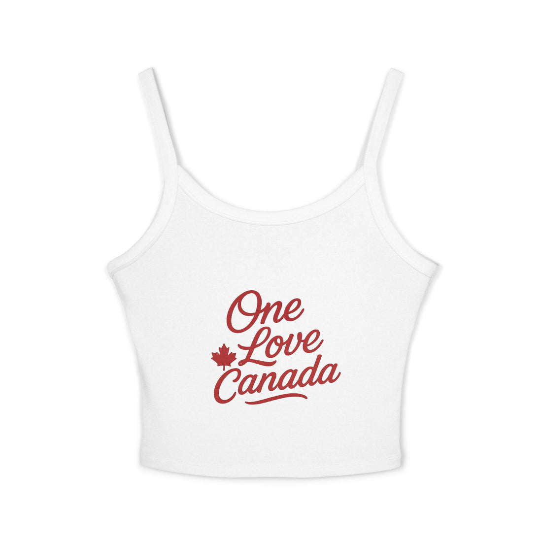 One Love Canada Tank Top | Women's Spaghetti Strap Tee - OneLoveCanada