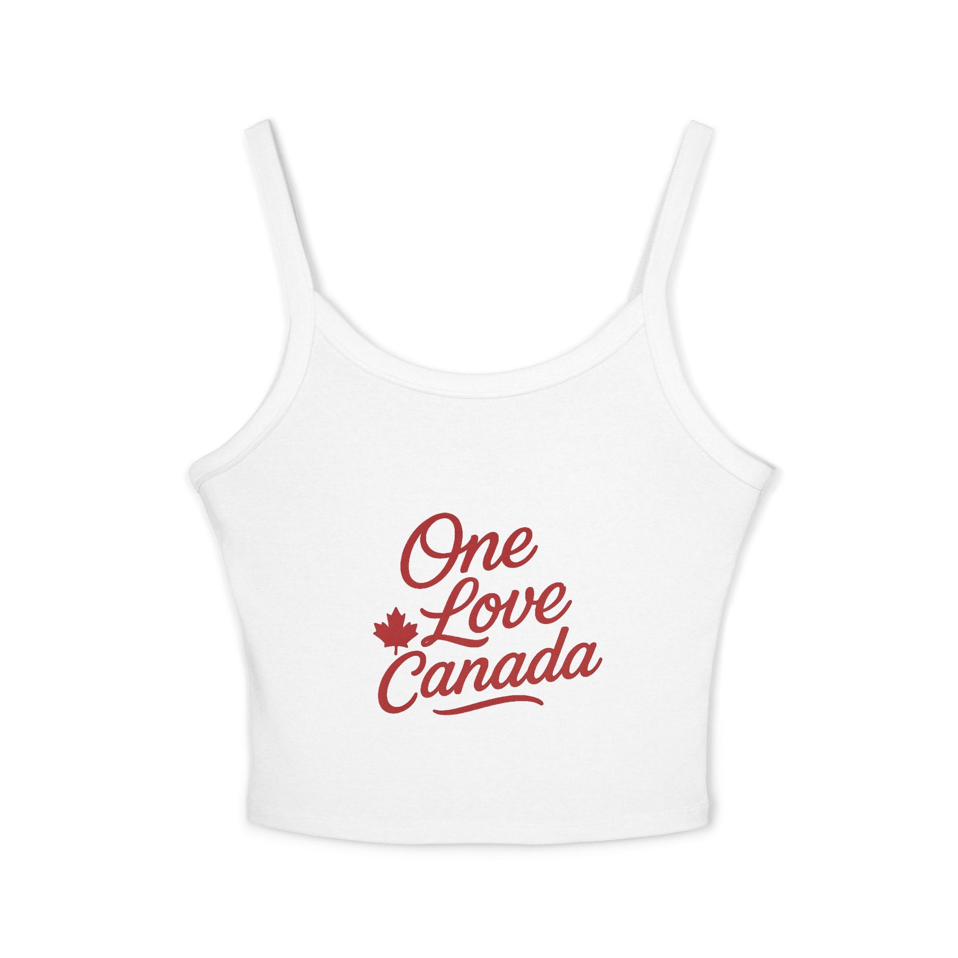 One Love Canada Tank Top | Women's Spaghetti Strap Tee - OneLoveCanada