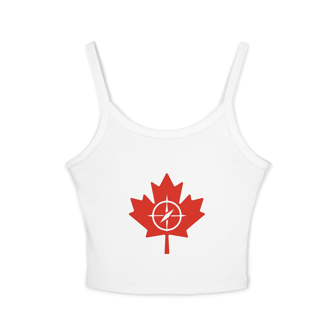 Canadian Leaf Women's Tank Top, Summer Shirt - OneLoveCanada