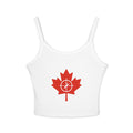 Canadian Leaf Women's Tank Top, Summer Shirt - OneLoveCanada