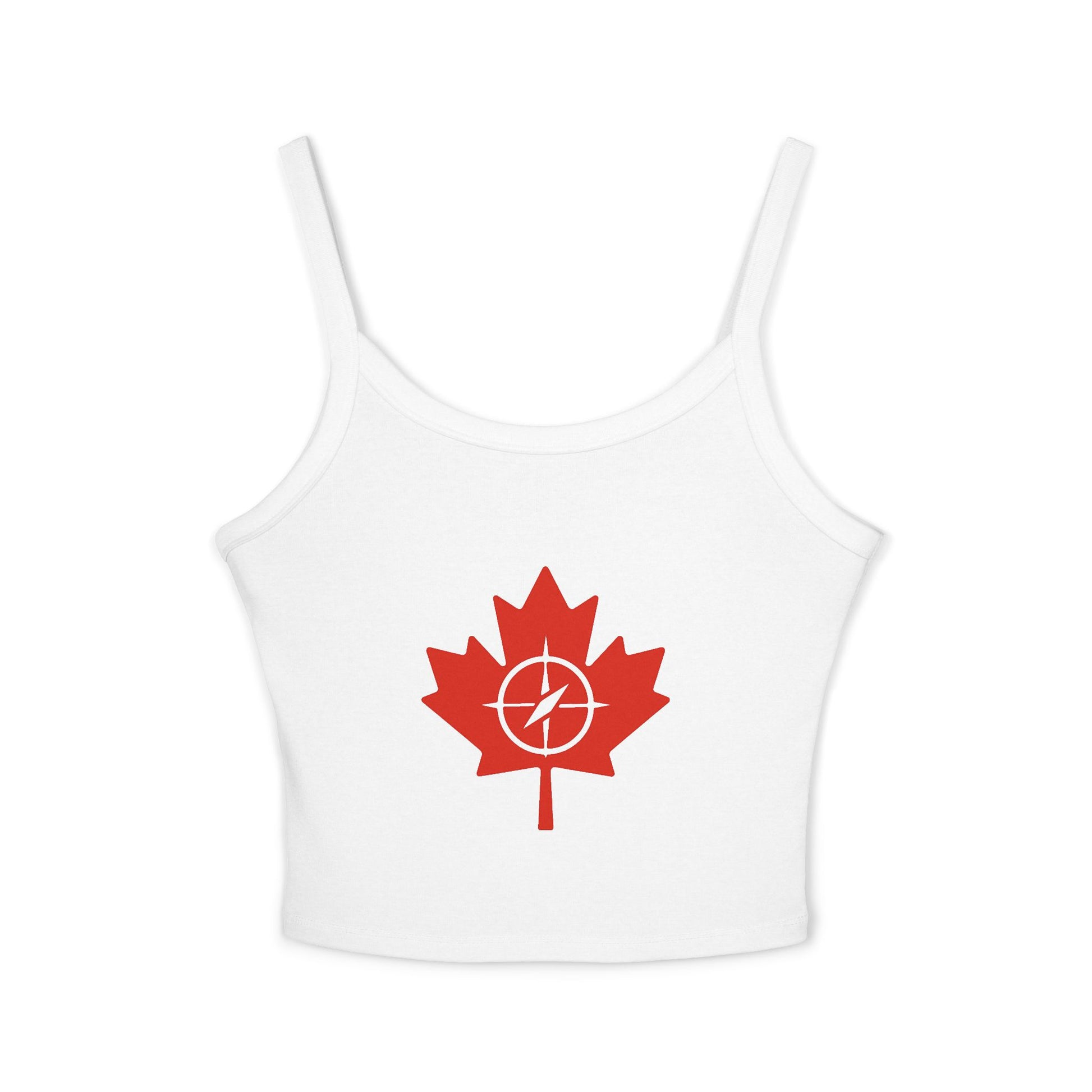 Canadian Leaf Women's Tank Top, Summer Shirt - OneLoveCanada