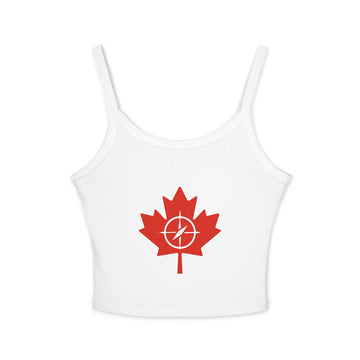 Canadian Leaf Women's Tank Top, Summer Shirt - OneLoveCanada
