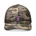 Camouflage Trucker Hat with Canadian Love Embroidery - OneLoveCanada