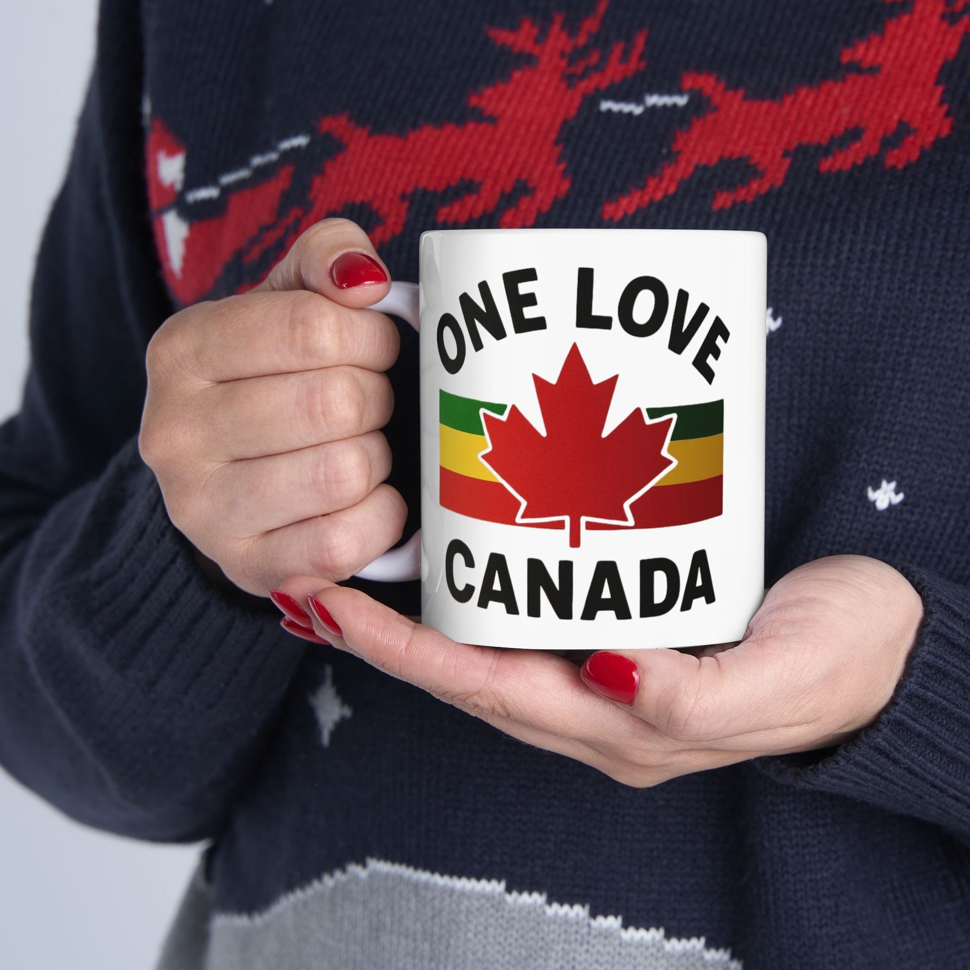 Ceramic Mug, (11oz, 15oz) - OneLoveCanada