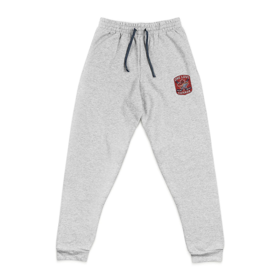 Cozy Unisex Joggers with Embroidered Design - OneLoveCanada