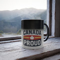Color Morphing Mug - Canada Pride, Color-changing Coffee Cup - OneLoveCanada