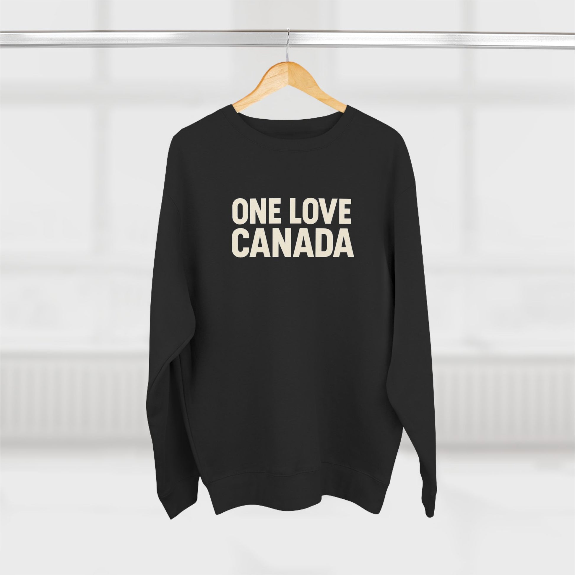 Unisex Crewneck Sweatshirt - One Love Canada, Cozy Canadian Apparel - OneLoveCanada