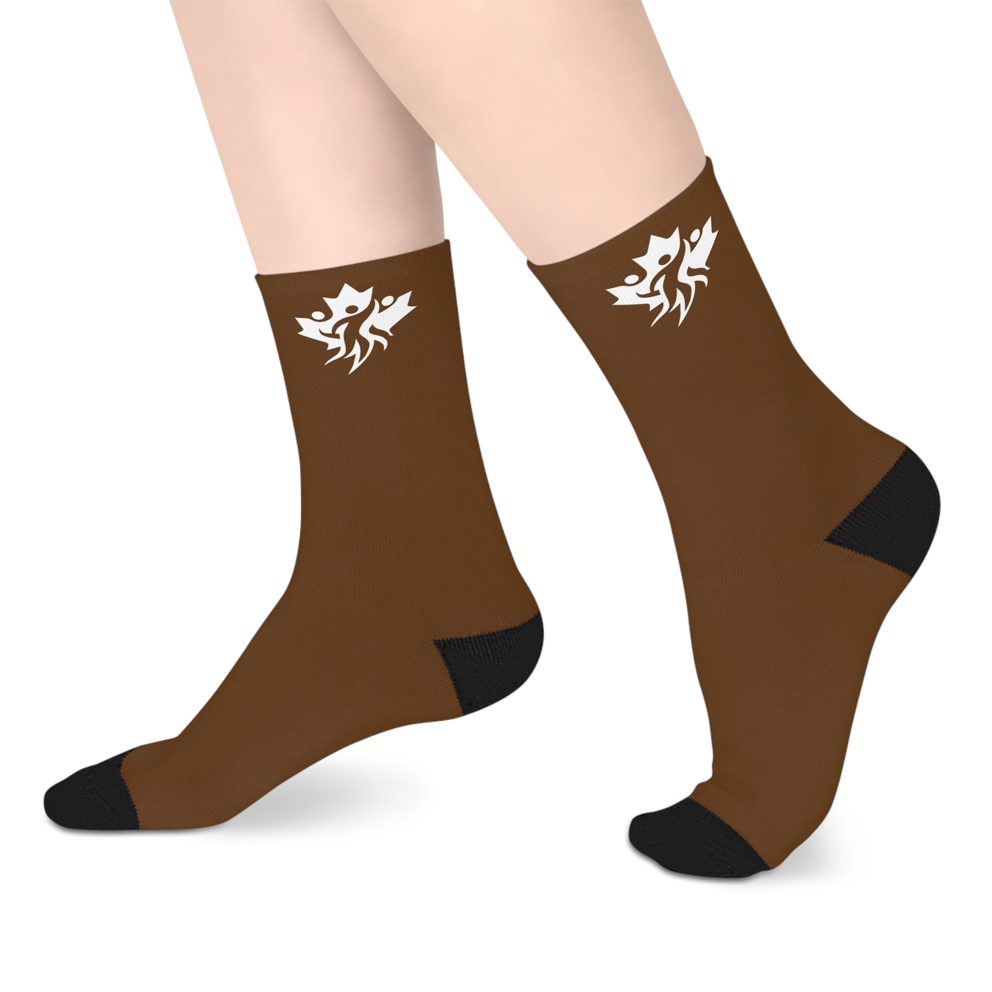 Cozy Mid-Length Socks, Unique Crew Socks - OneLoveCanada