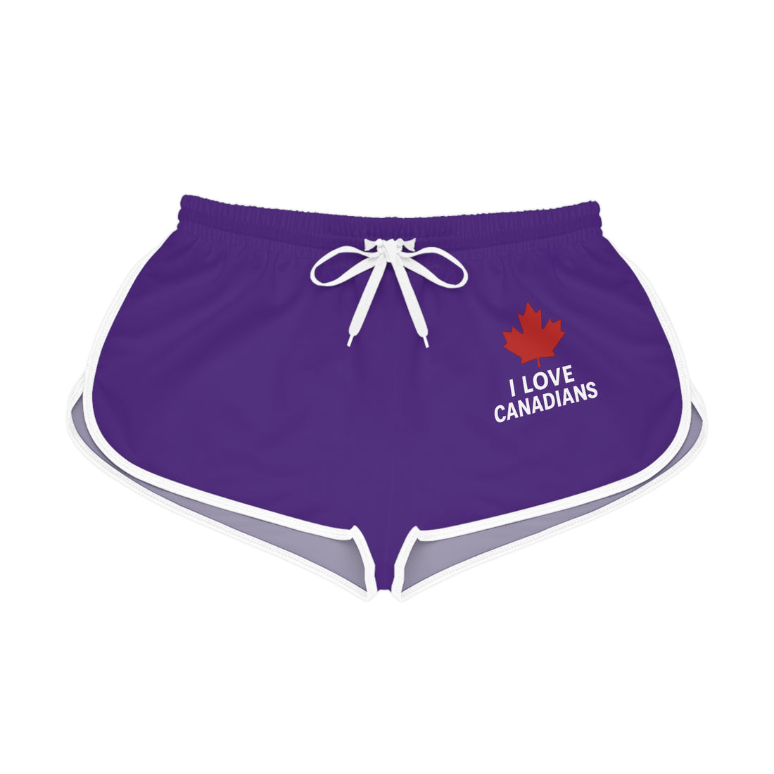 Canadian Pride Women's Relaxed Shorts, Summer Loungewear - OneLoveCanada